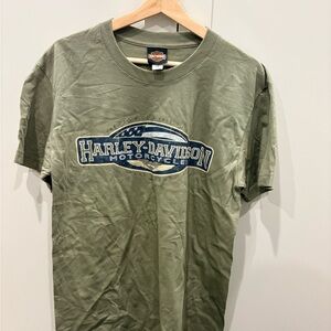 Harley-Davidson Men’s Olive Graphic Tee